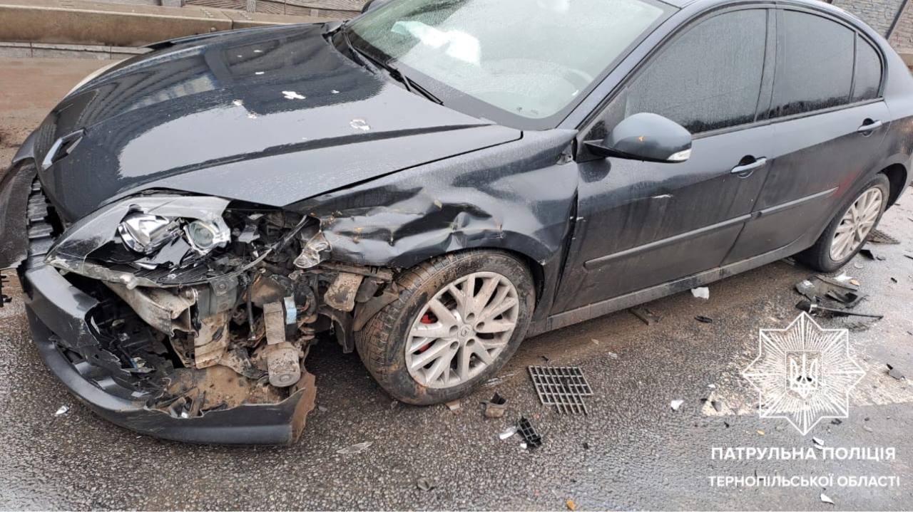 У Тернополі трапилася аварія на Об’їзній