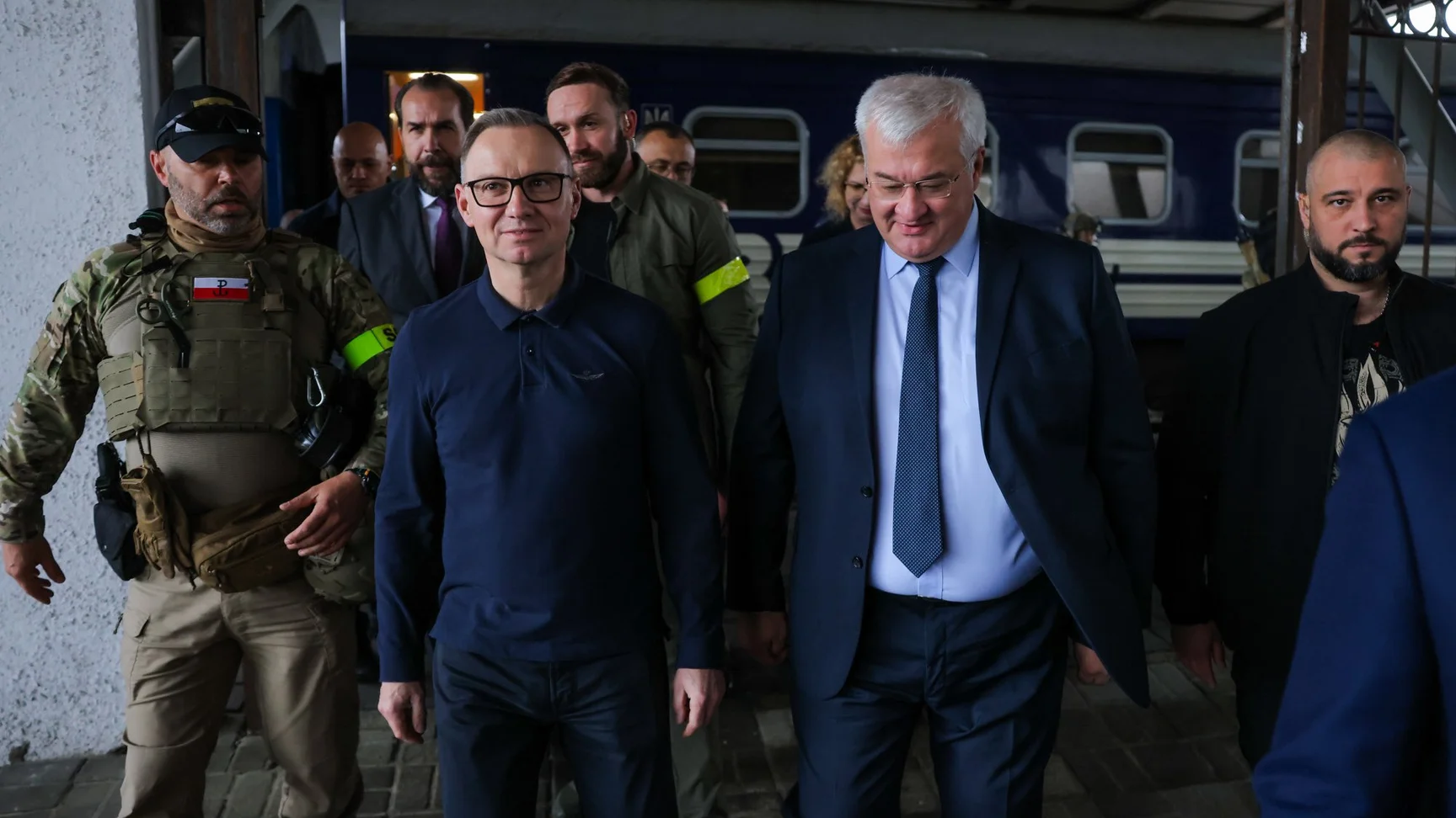 Анджей Дуда приїхав до Києва з прощальним візитом