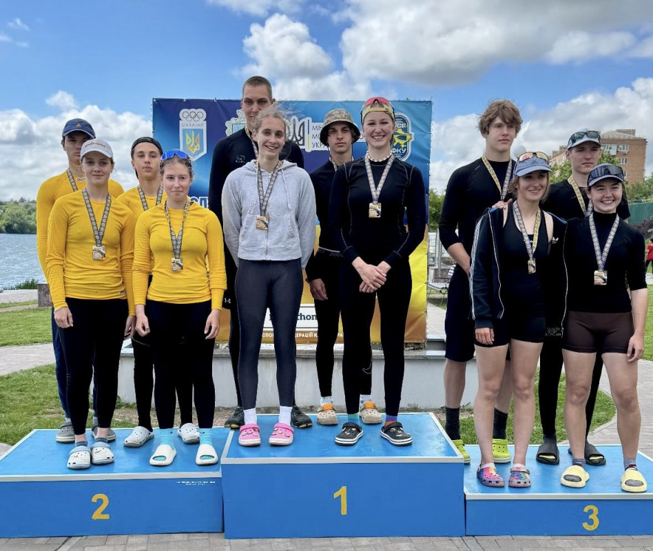 Тернопільські веслувальники вибороли медалі чемпіонату України