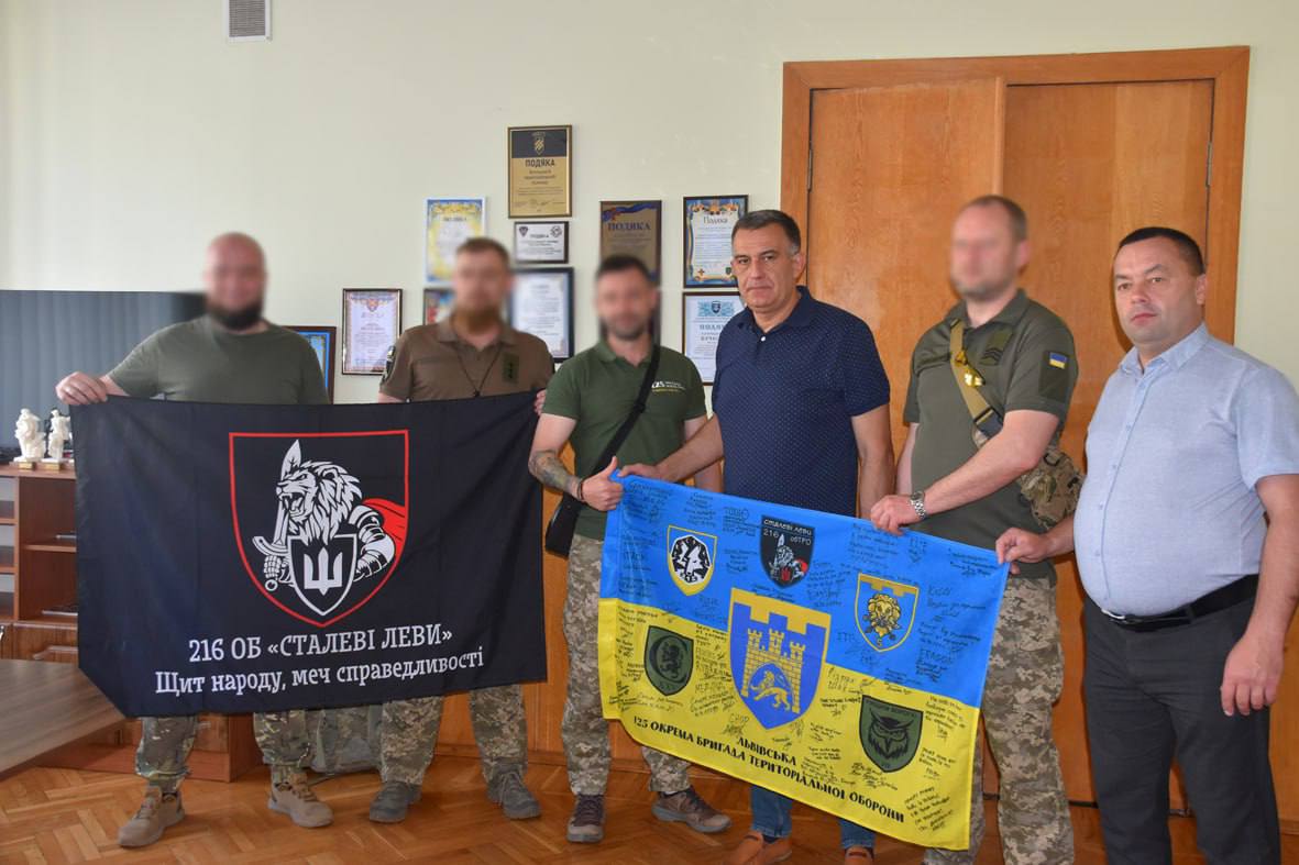 Громада на Тернопільщині підтримує військових 125-ої бригади ТрО