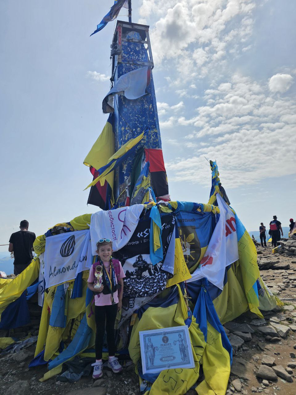 5-річна львів’янка встановила Рекорд України, самостійно підкоривши Говерлу