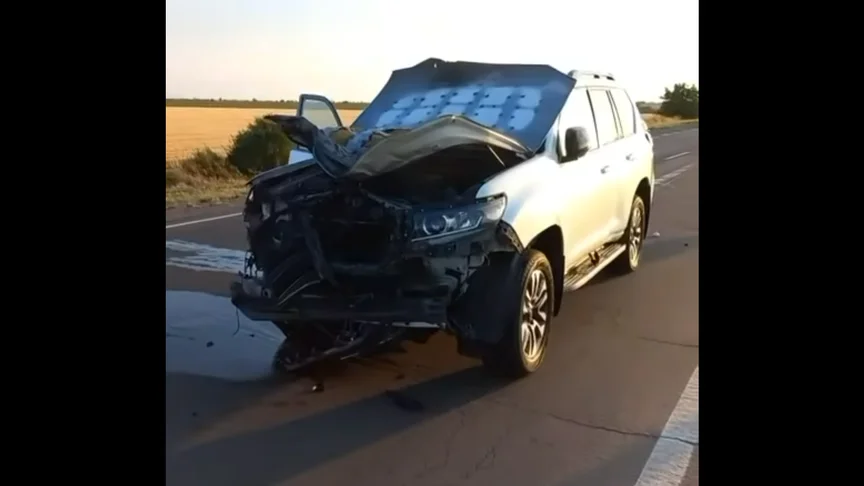 Дрон атакував авто головного рабина міста, постраждалих немає